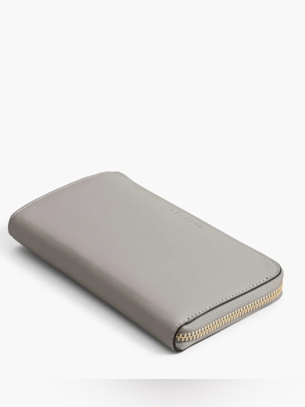 Lo & Sons 100% Genuine Leather Magnolia Wallet in Taupe Gray